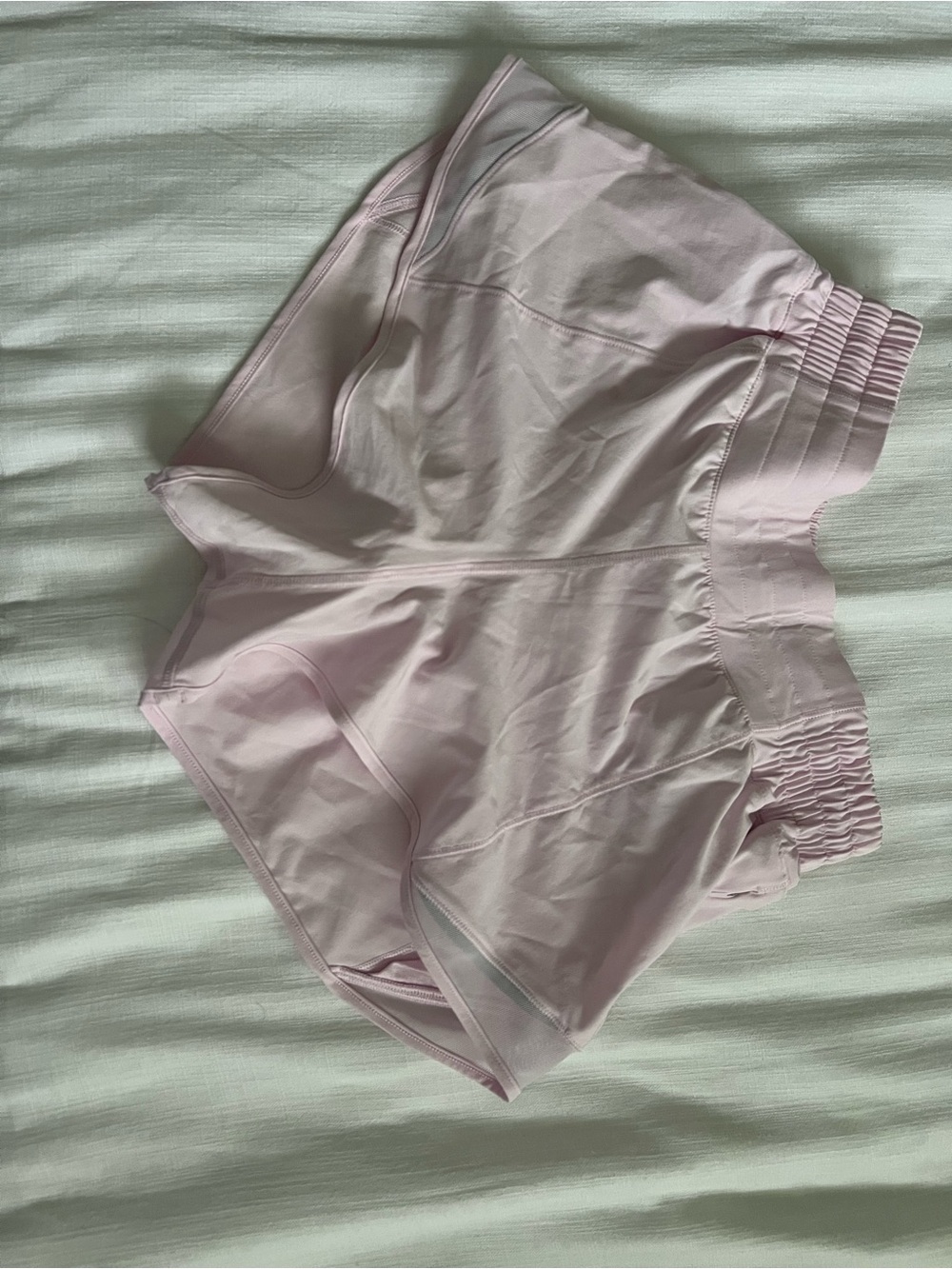 Light Pink Women's Active Shorts